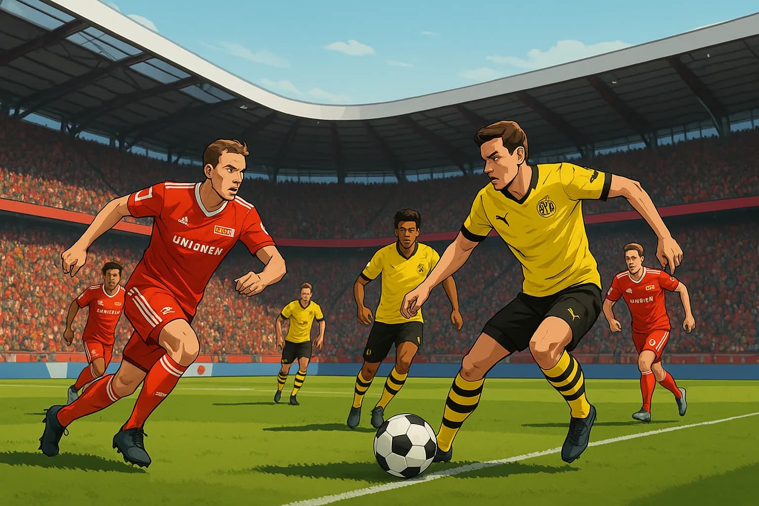 Duelo de Estilos en la Vieja Cervecería: Union Berlin vs. Borussia Dortmund