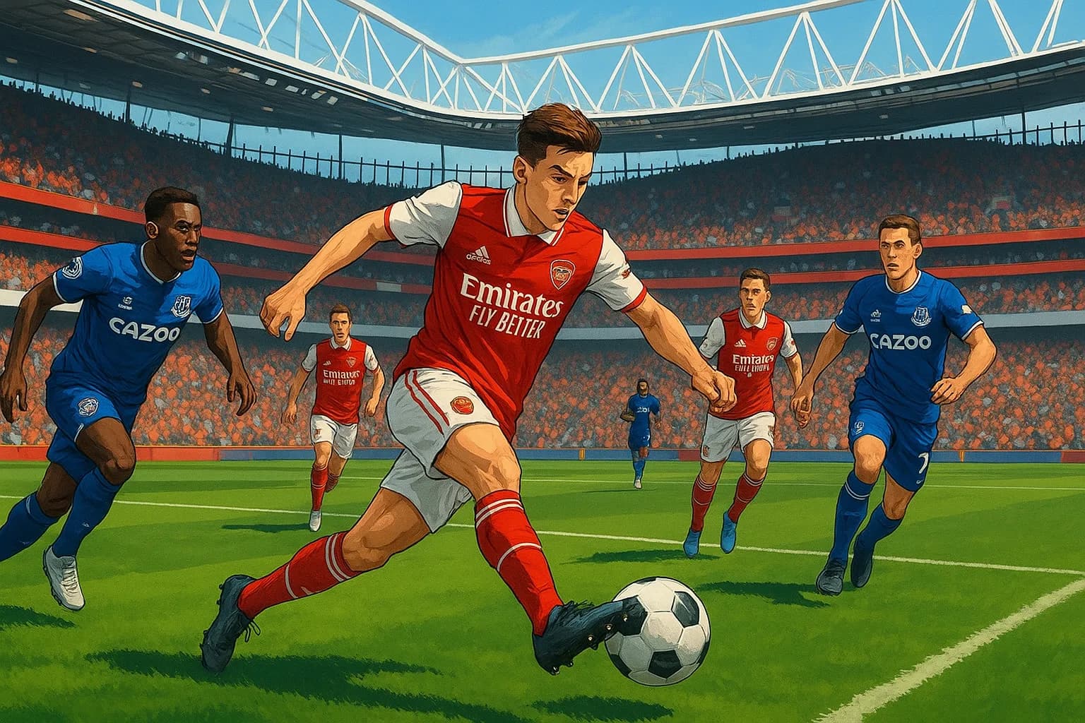 Arsenal vs Everton: Duelo Clásico en el Emirates Stadium