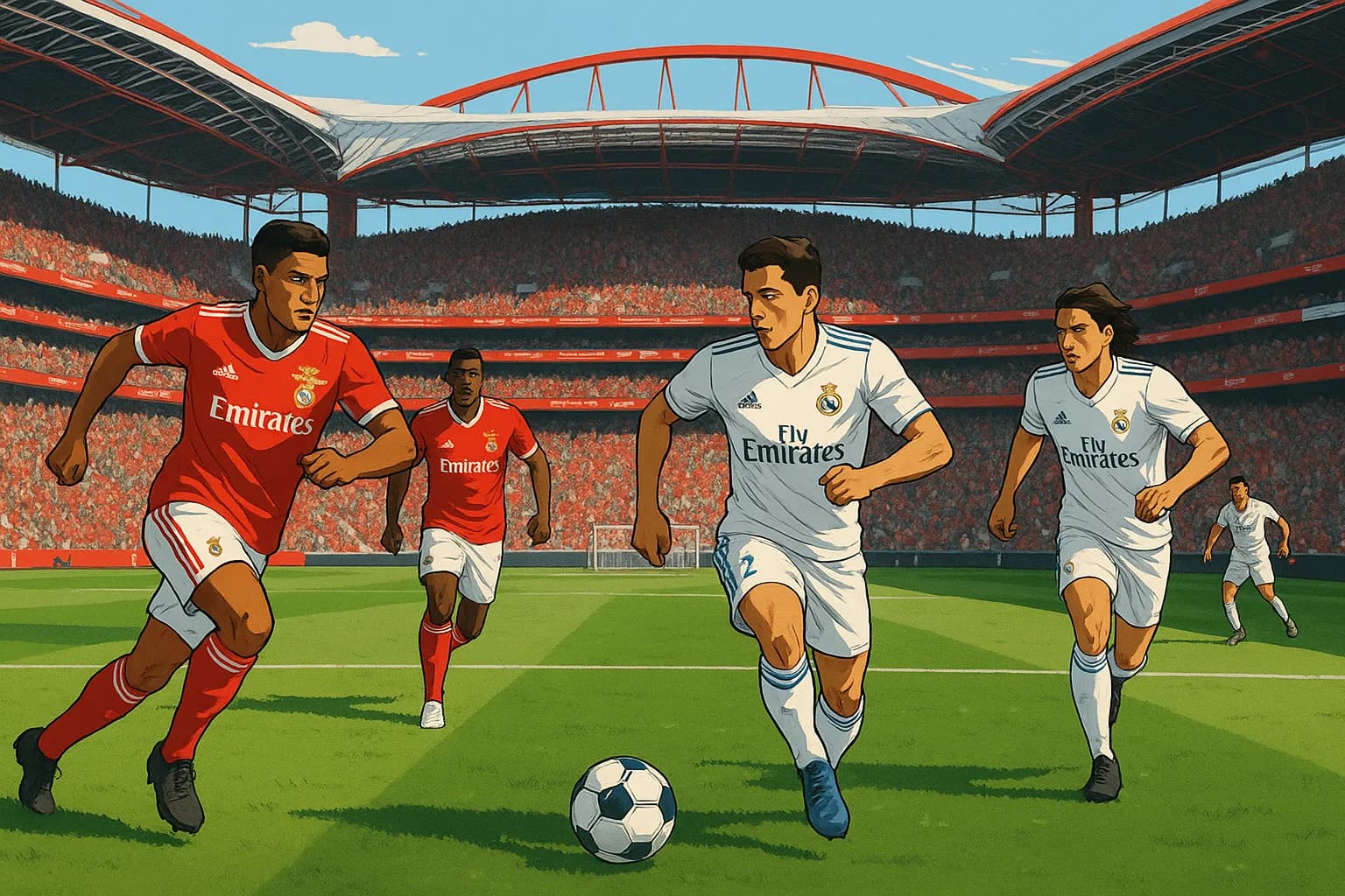 Duelo de Titanes en la Luz: Benfica Recibe al Real Madrid