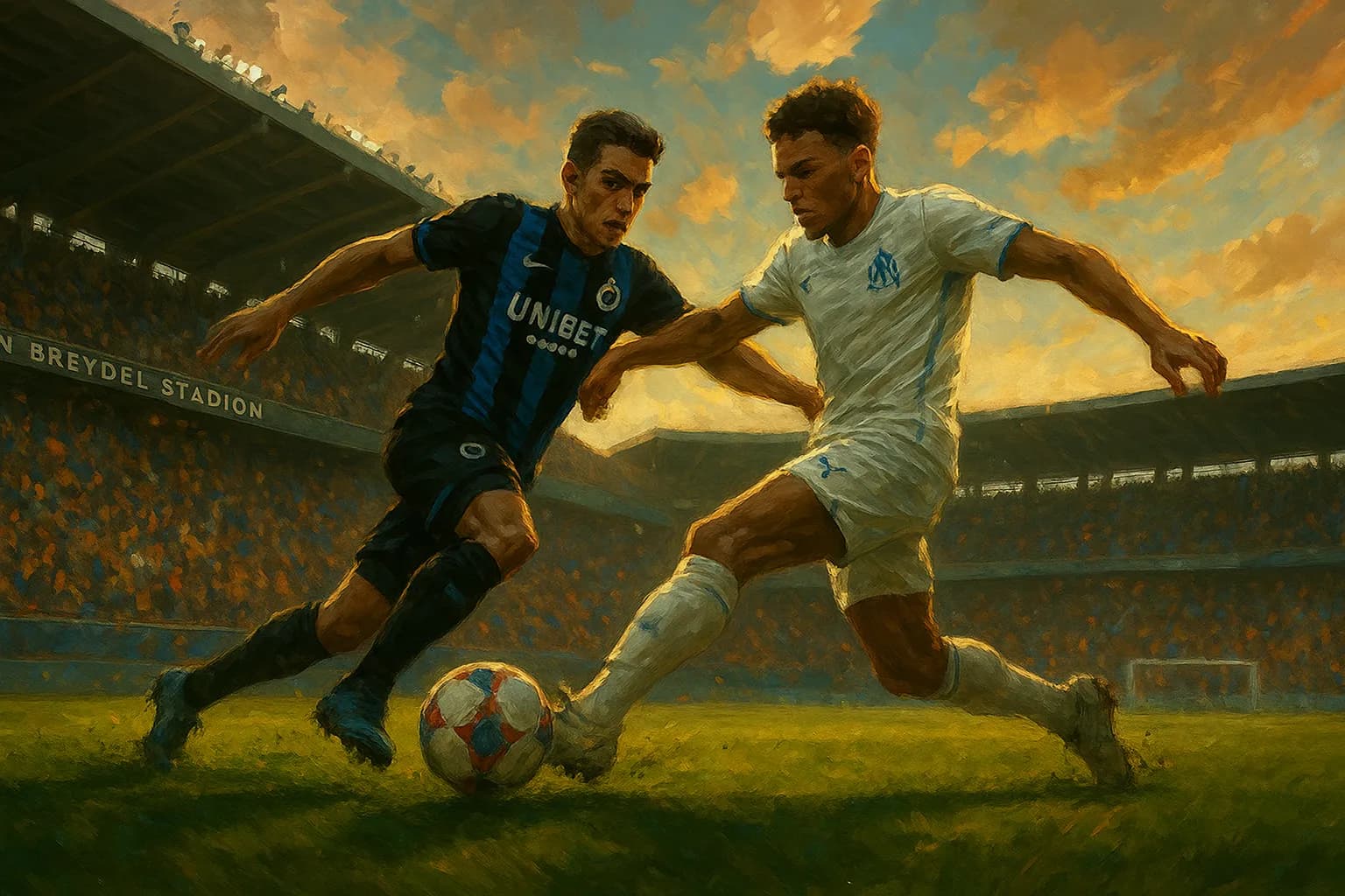 Club Brugge vs Olympique de Marsella: Choque de Estrategias en el Jan Breydelstadion