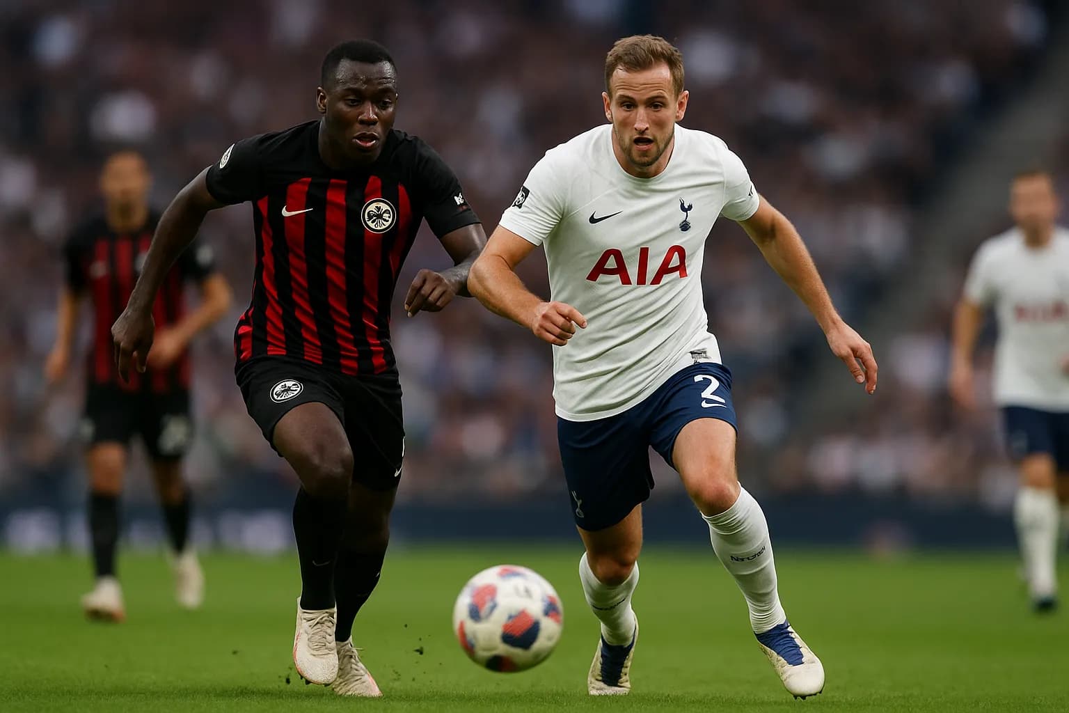 Duelo de Titanes en Frankfurt: Eintracht Recibe al Tottenham en un Choque Crucial