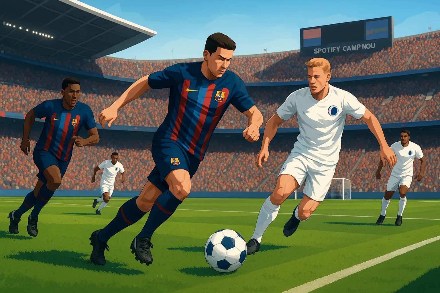 Duelo de Estilos en el Camp Nou: Barcelona Recibe al Copenhague