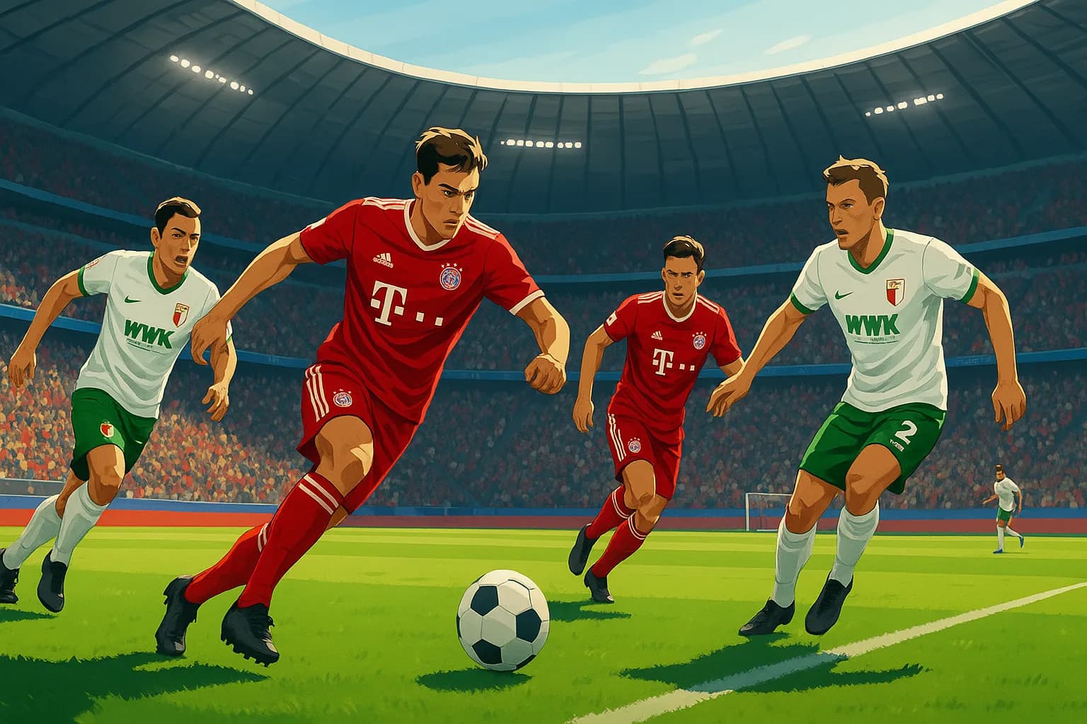 Duelo Bávaro en el Allianz: Bayern Múnich vs FC Augsburgo