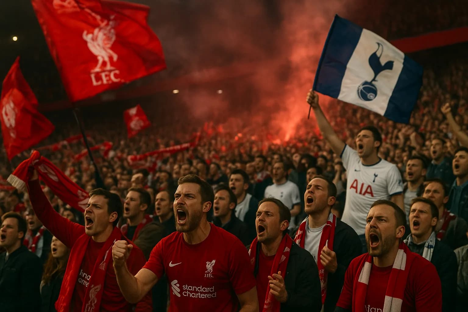 Liverpool vs Tottenham Hotspur: Un Choque de Gigantes en Anfield