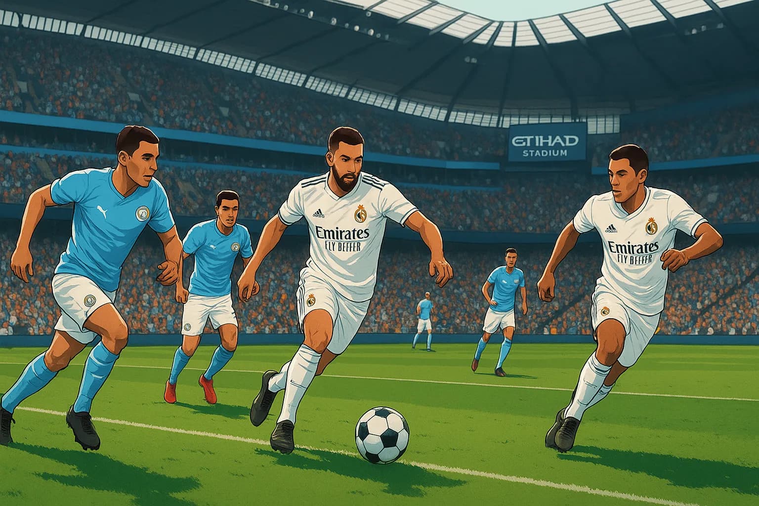 Manchester City vs Real Madrid: Un Duelo Épico en Etihad