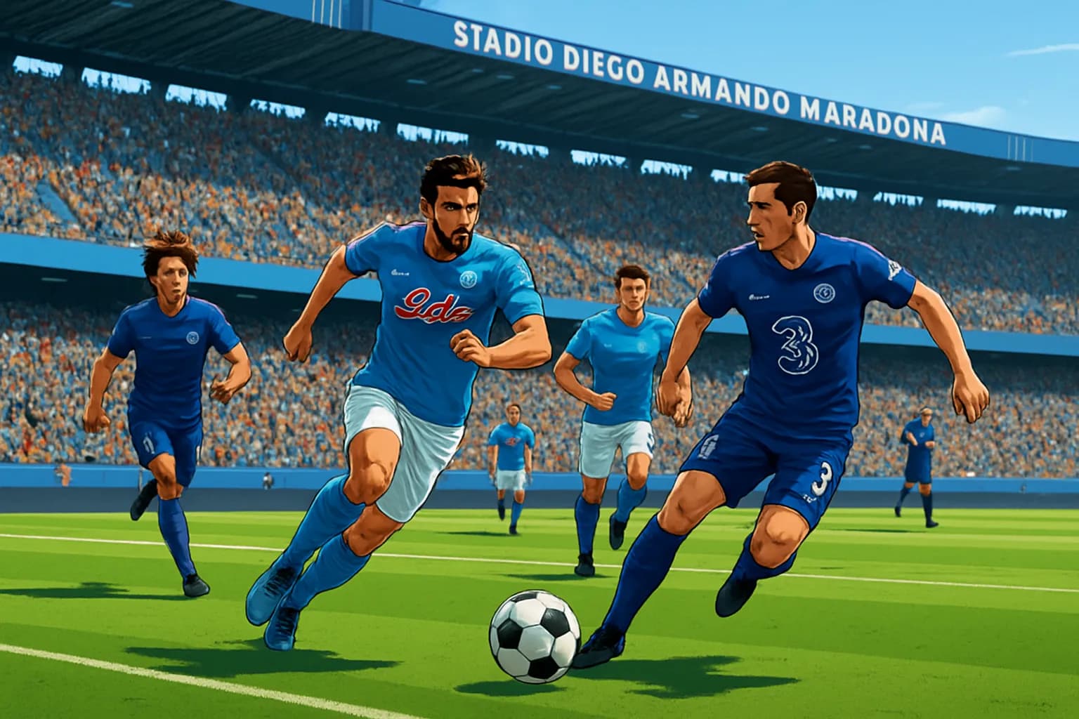 Duelo de Gigantes Europeos: Napoli Recibe al Chelsea en el Maradona