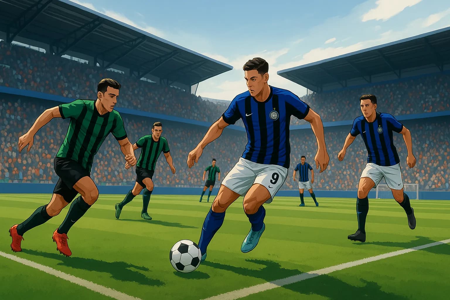 Análisis del Partido Sassuolo vs Inter: Predicciones y Estadísticas